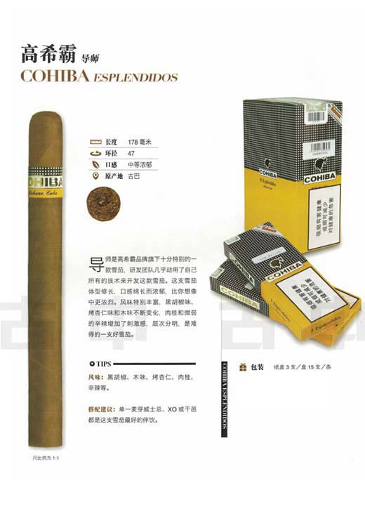 高希霸导师 Cohiba Esplendido