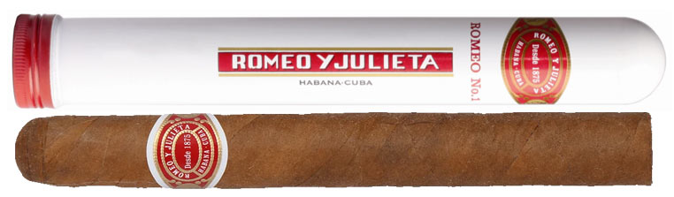 罗密欧银管1号雪茄(Romeo y Julieta Romeo No. 1 Tubo)