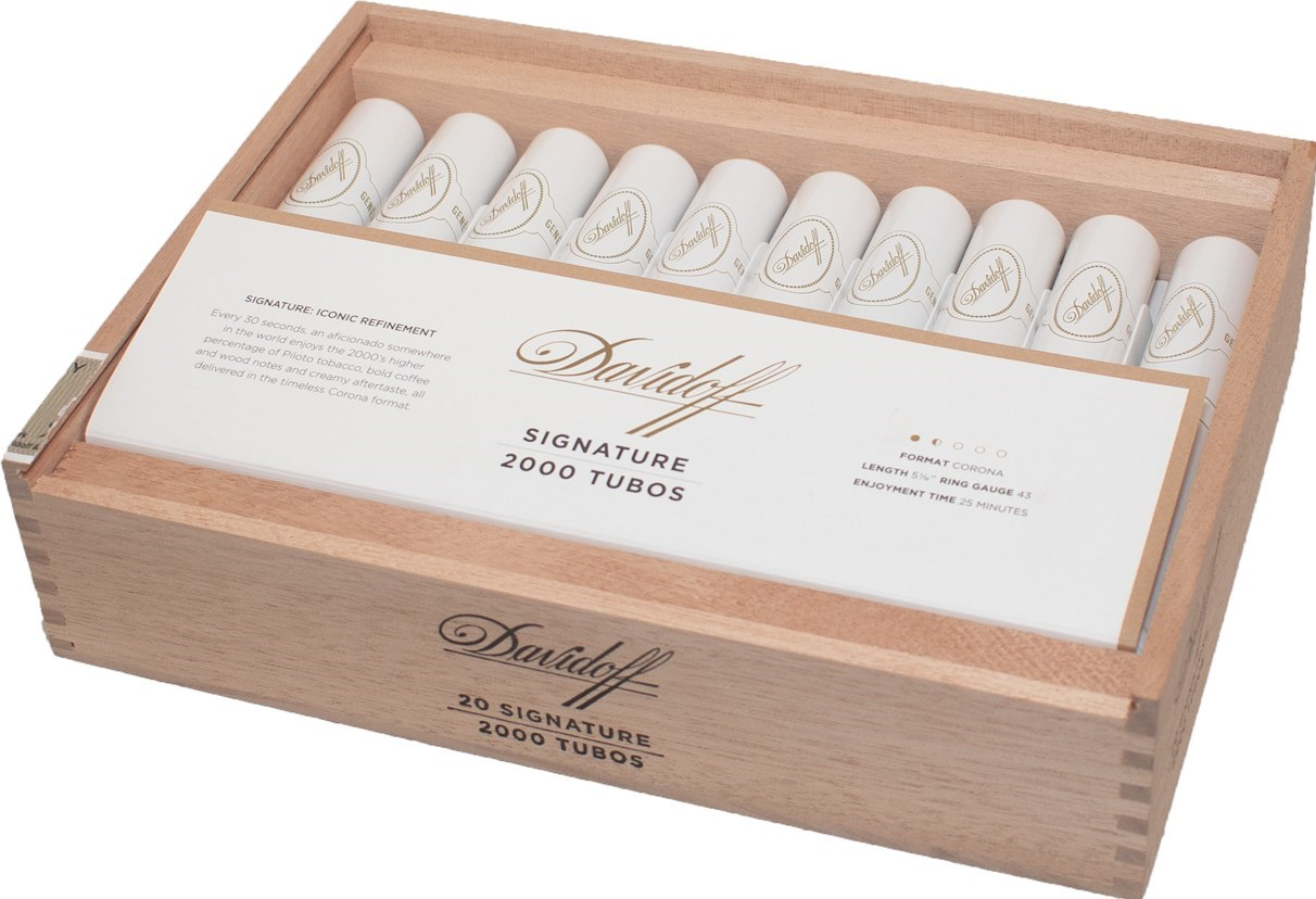 大卫杜夫经典2000铝管 | Davidoff Signature 2000 Tubos 雪茄
