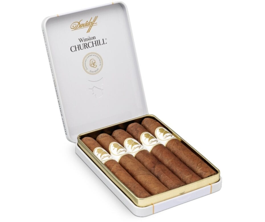 大卫杜夫温斯顿丘吉尔小秀丽型雪茄烟 Davidoff Winston Churchill Petit Panetela