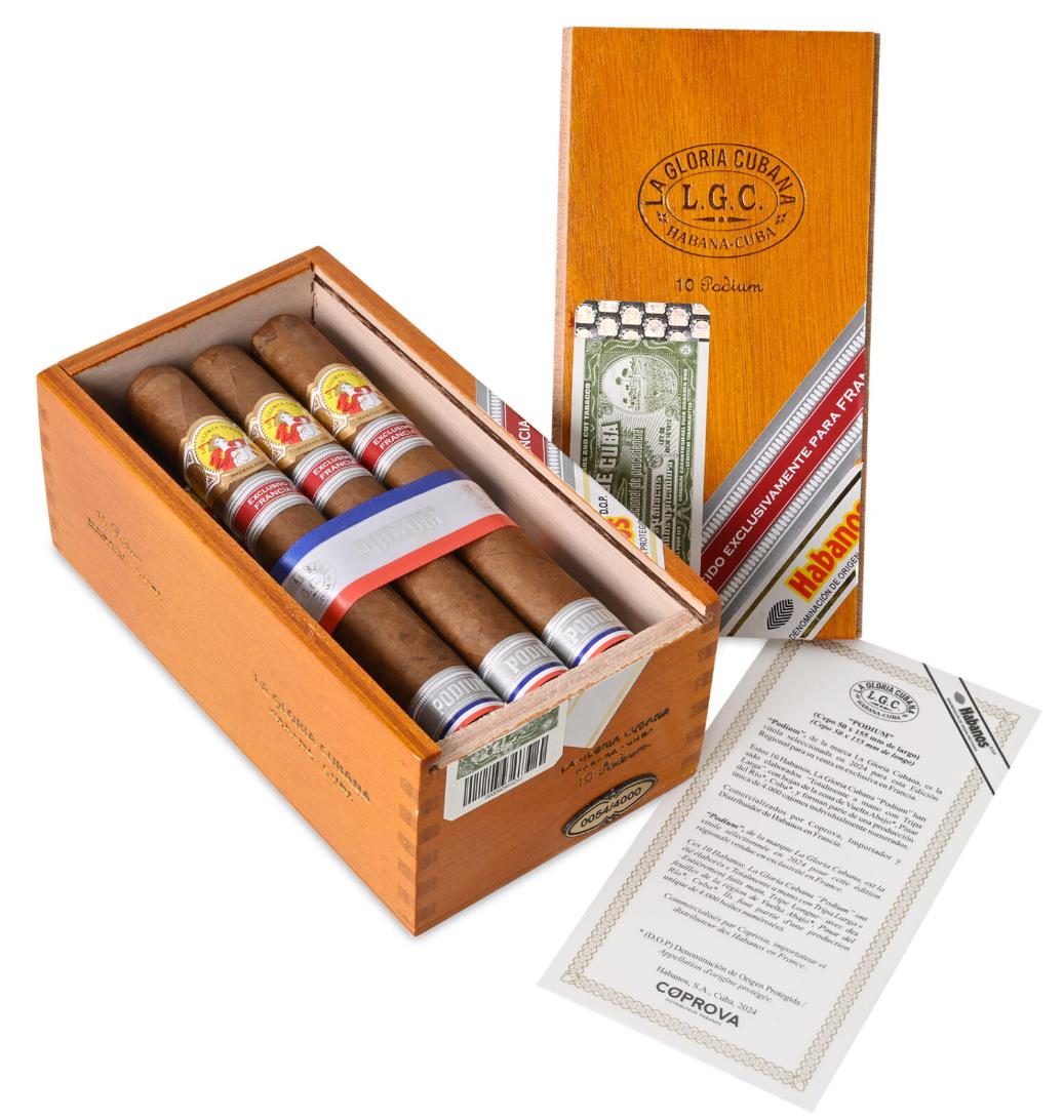 古巴荣耀法国地区版雪茄 LA GLORIA CUBANA PODIUM FRANCE EDICIÓN REGIONAL